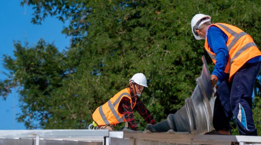 Professional metal roof installation in Dieterich, IL